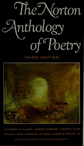 Cover of The Norton Anthology of Poetry
