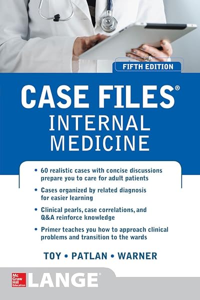 Cover of Case Files Internal Medicine, Fifth Edition (LANGE Case Files)