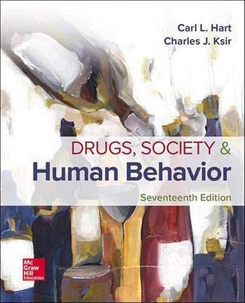 Cover of Drugs, Society, and Human Behavior