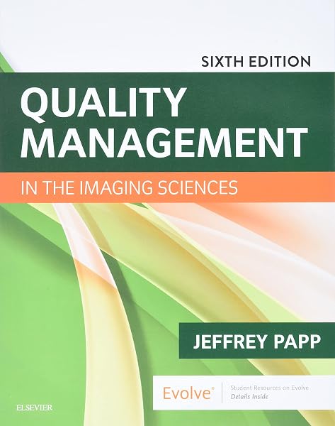 Cover of Quality Management in the Imaging Sciences