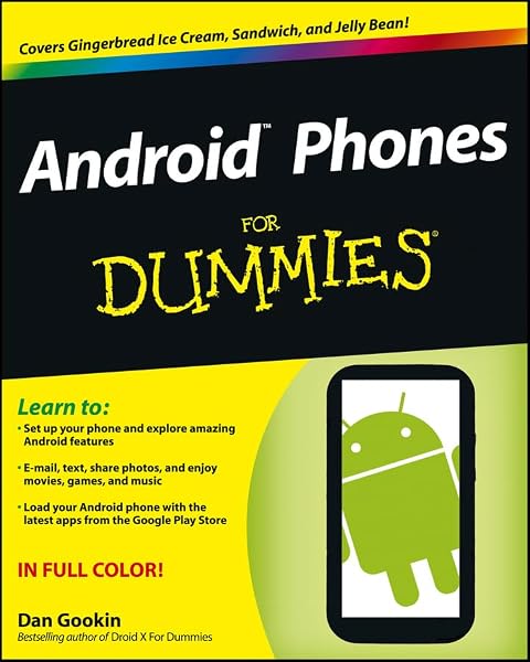 Cover of Android Phones for Dummies