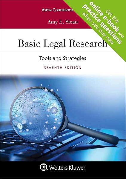 Cover of Basic Legal Research: Tools and Strategies (Aspen Coursebook)