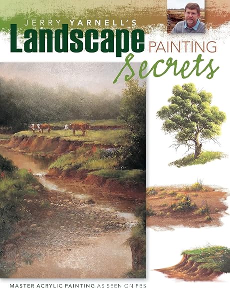 Cover of Jerry Yarnell's Landscape Painting Secrets