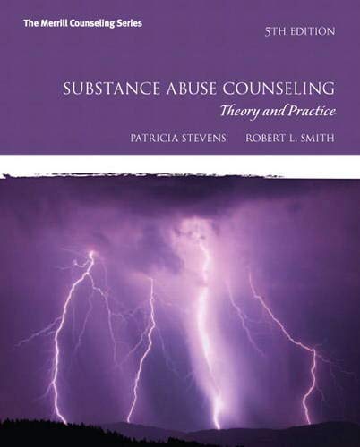 Cover of Substance Abuse Counseling: Theory and Practice (5th Edition)